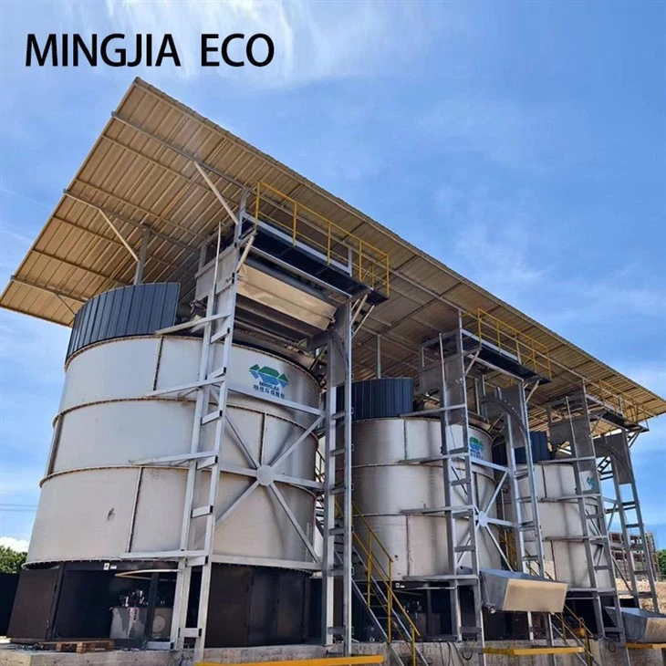 Energy-Saving Organic Waste Fermenter For Pig Slurry And Cattle Manure factory