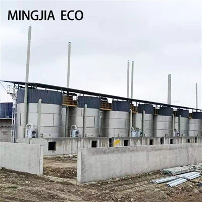 Tanc de fermentació de fangs urbans