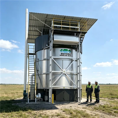Tanc de fermentació d'alta -eficiència i estalvi d'energia-: solució per a la línia de fertilitzants orgànics de fems de bestiar i aus